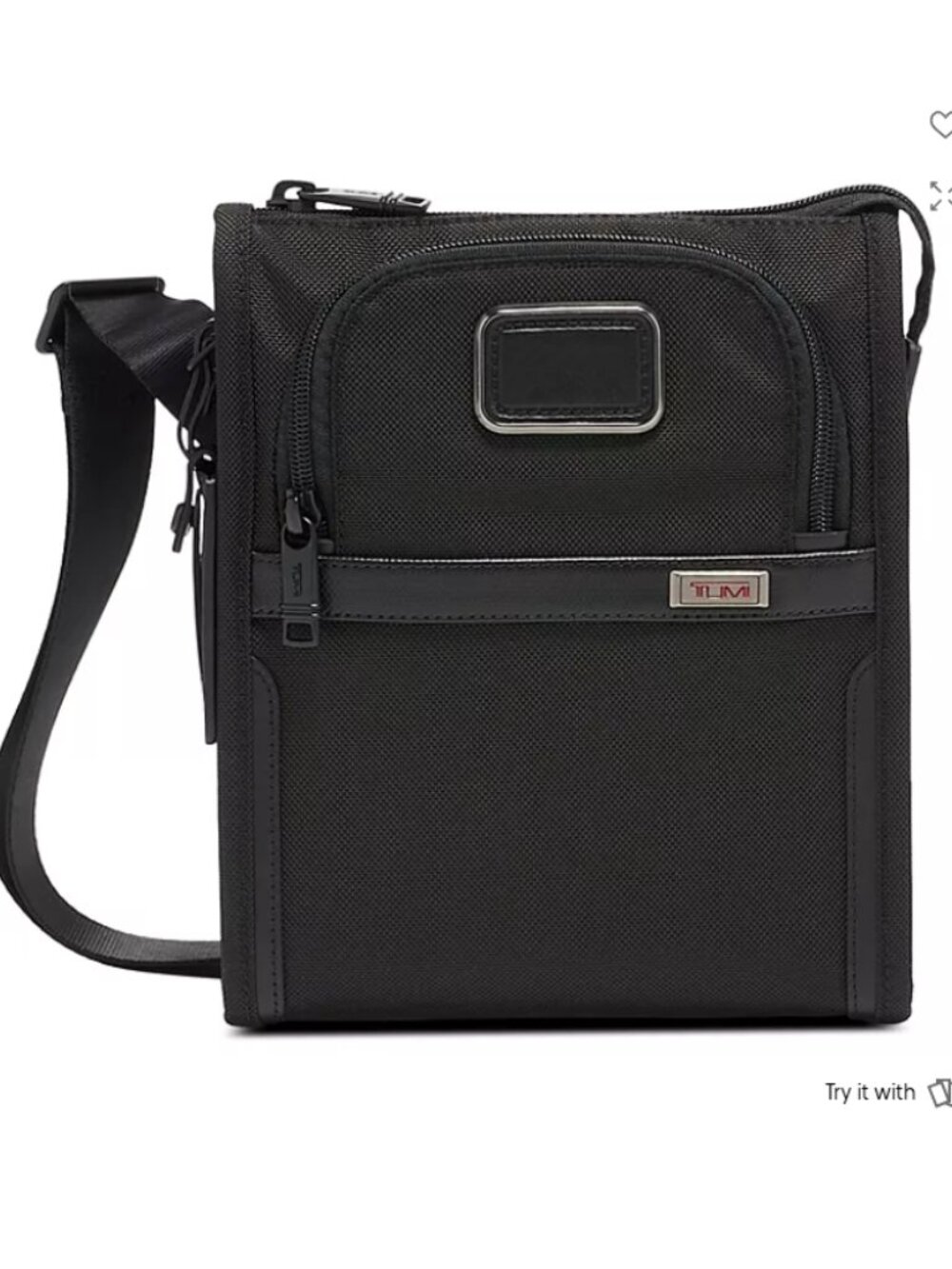 New TUMI Alpha 3 Small Pocket Bag